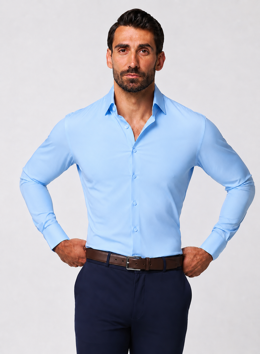 Camisa Antiarrugas Nummo
