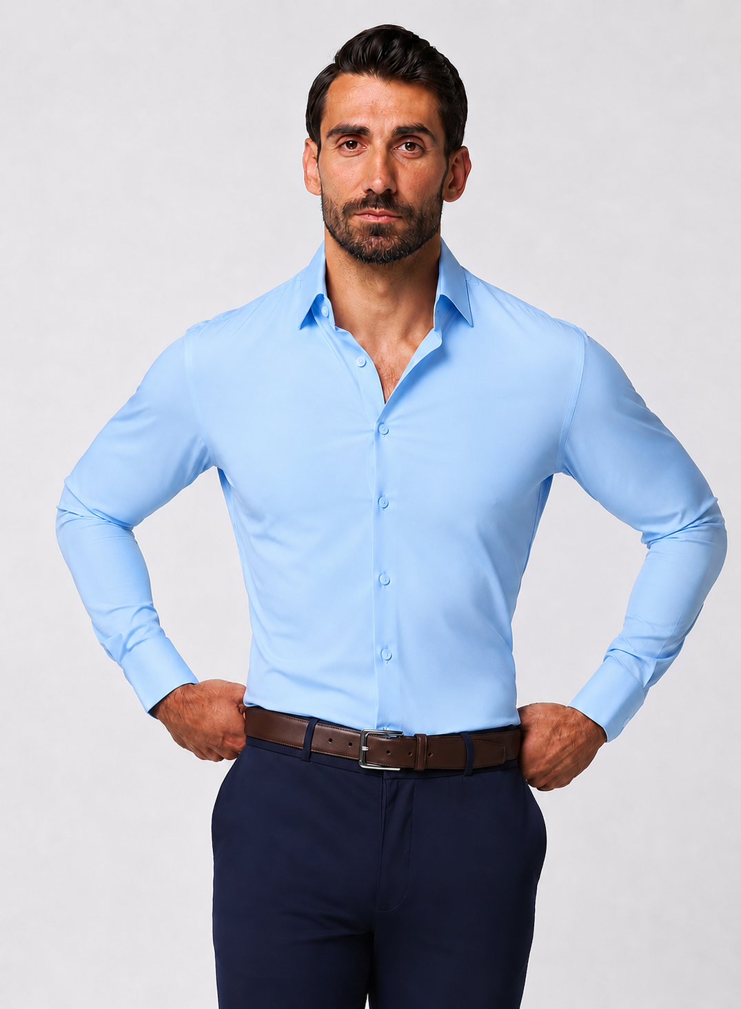 Camisa Antiarrugas Nummo