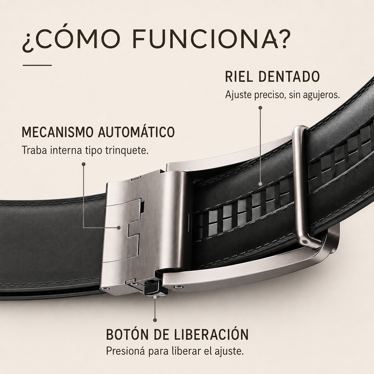Cinturón automático Nummo