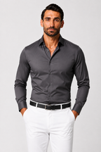 Camisa Antiarrugas Nummo