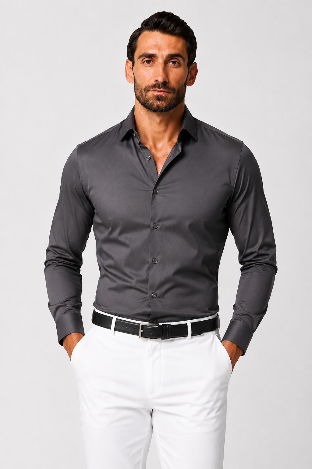 Camisa Antiarrugas Nummo